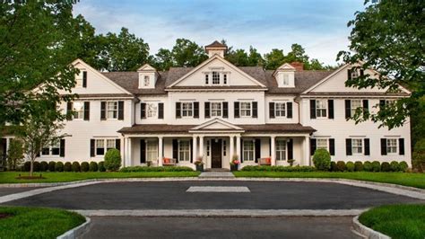 New Canaan Traditional House Exterior Portland By Garrison