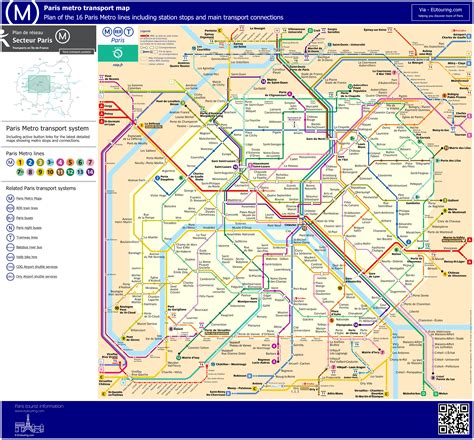It connects the cities of creil and orry la ville in the north, to melun paris metro 1 map. Paris Metro Maps plus 16 Metro Lines with stations