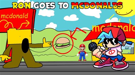 Download Fnf Ron Goes To Mcdonalds In A Cool Way Meme Mod Friday