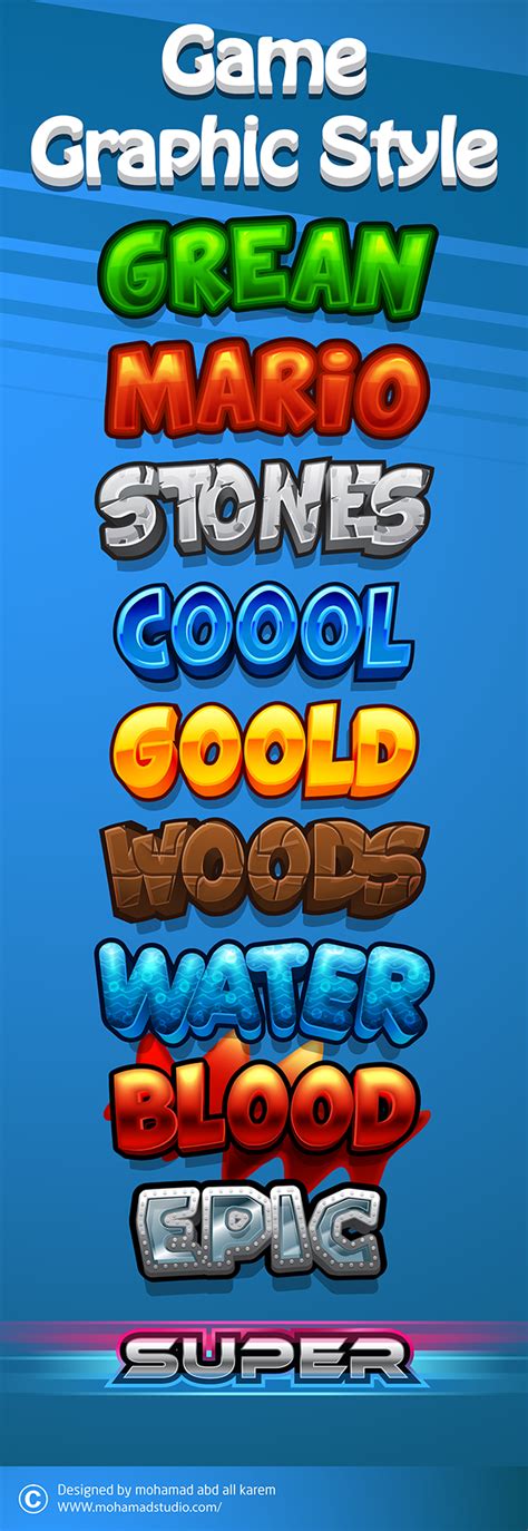 We rounded up all of them. 2d game graphic style on Behance