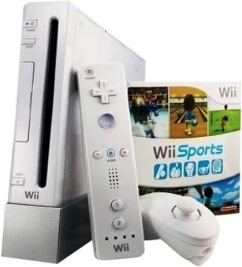 Nintendo Wii White Console Ntsc Rvl 001 With Gamecube Ports By