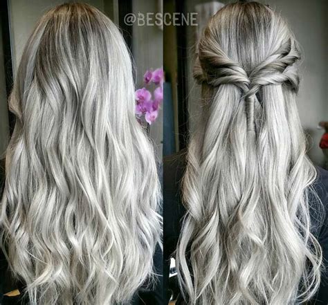 Stylists state unanimously that it is an awesome way to sport silvery shades.… 85 Silver Hair Color Ideas and Tips for Dyeing ...