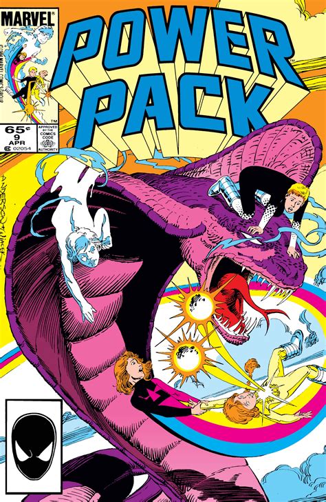 Power Pack 1984 9 Comic Issues Marvel