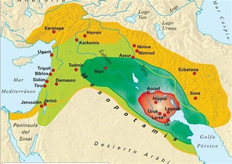 Mapa Mesopotamia Mesopotamia Ancient Mesopotamia Historical Maps
