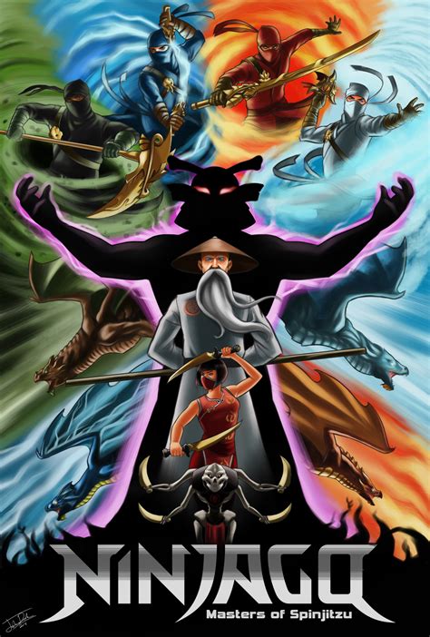 Artstation Ninjago Season Posters