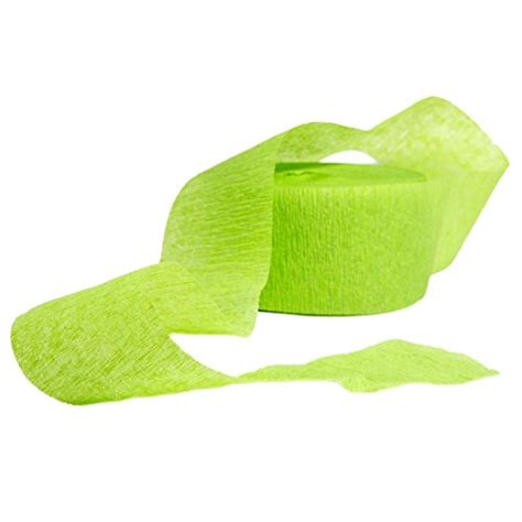 81ft Lime Green Crepe Paper Streamers Pricepulse