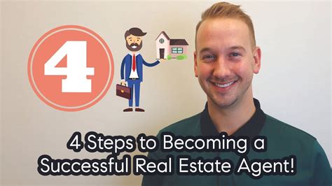 4 Steps To Becoming A Successful Real Estate Agent Youtube