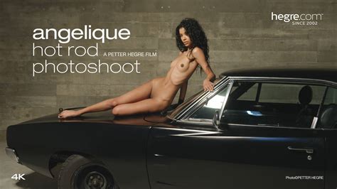 Angelique Hot Rod Photo Shoot