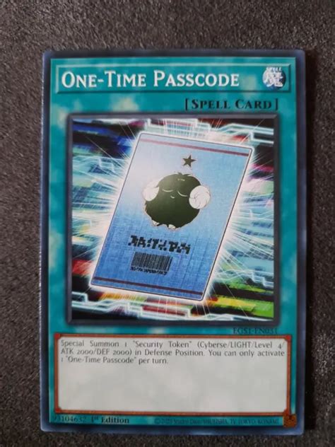 Yu Gi Oh Tcg One Time Passcode Egyptian God Deck Egs1 En031 1st