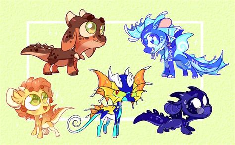 The Chibis Of Destiny By Olivecow On Deviantart Wings Of Fire Dragons Wings Of Fire Cartoon