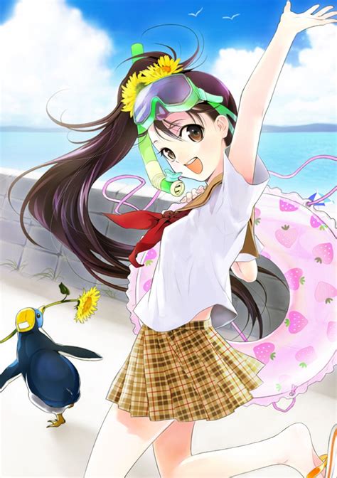 Anime Picture Original Morikura En Long Hair Single Tall Image Looking At Viewer 810x1150 451223 En