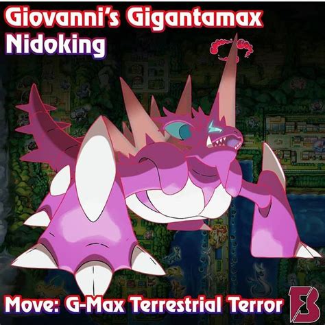 Nintendo News On Instagram “giovannis Gigantamax Nidoking Created By