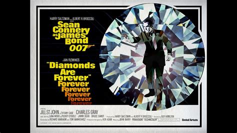 1971 James Bond Diamonds Are Forever Title Sequence Youtube