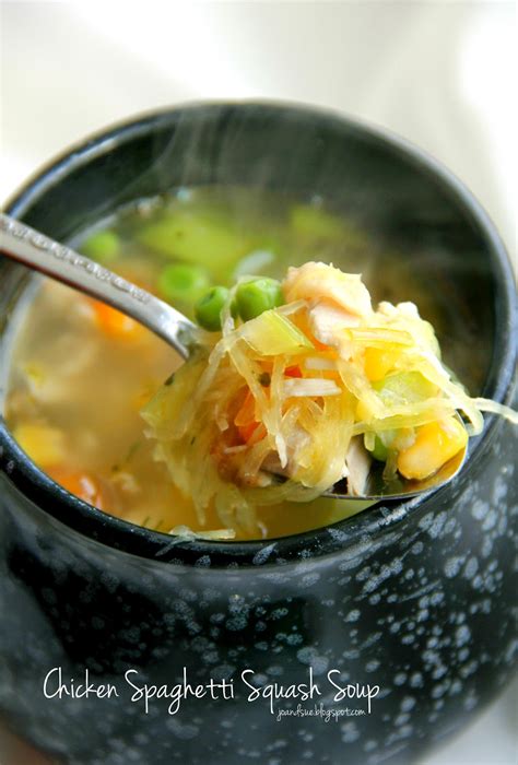 This link is to an external site that may or may not meet accessibility guidelines. Jo and Sue: Chicken Spaghetti Squash Soup and Gluten Free ...
