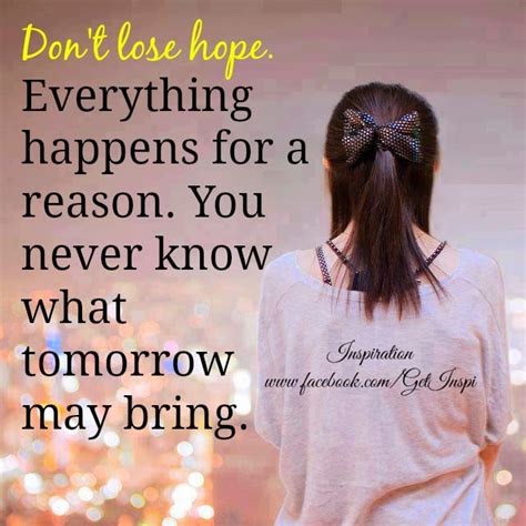 Inspirational And Random Quotes Dont Lose Hope