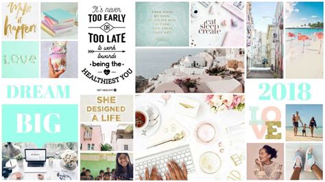 How To Create A Vision Board For The Year It Starts With The Dream