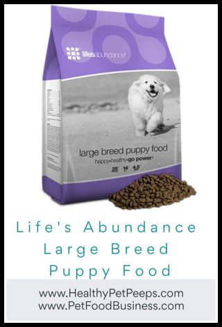 Large and giant breed puppies grow quickly and keep growing longer than smaller dogs. New Puppy? Large Breed? Try Life's Abundance Large Breed ...