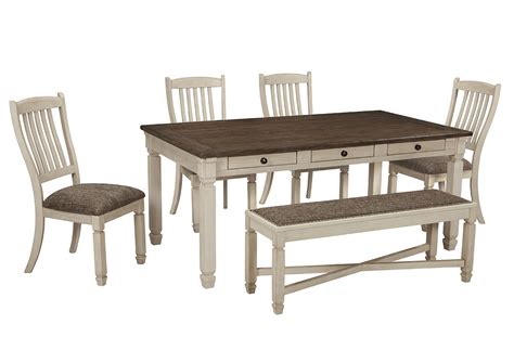 Wayfair.com has been visited by 1m+ users in the past month Bolanburg Antique White Rectangular Dining Room Table w ...
