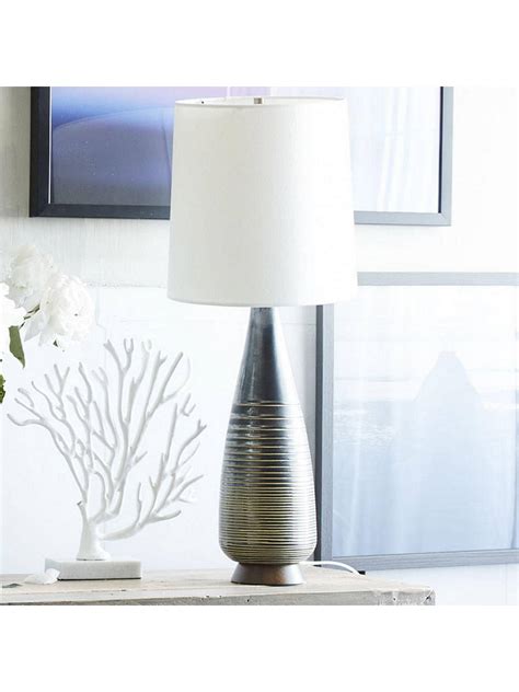 West Elm Taper Table Lamp Black Gold At John Lewis And Partners