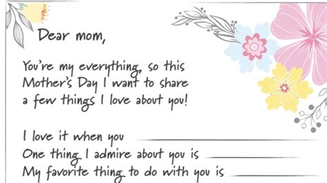 Thank Your Mom With This Diy Mothers Day Card