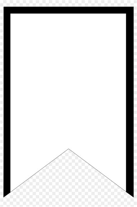 Free Printable Banner Templates Blank Banners Paper Monochrome