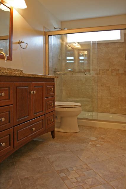 However, it doesn't take a remodel to make it look and function like a much larger space. Small Bathroom Ideas - Traditional - Bathroom - dc metro ...