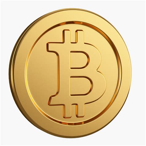 3d Bitcoin Coin Turbosquid 1544393