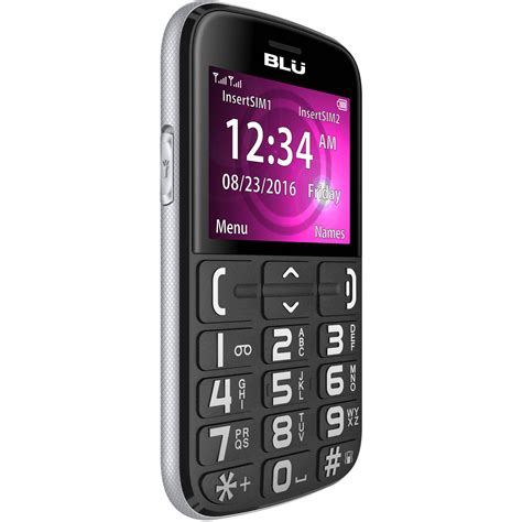 Blu Joy J010 32mb Feature Phone Black J010 Black Bandh Photo
