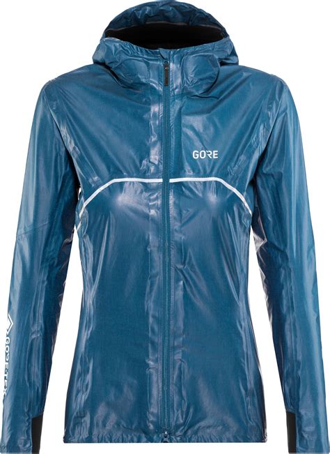 Gore Wear R7 Gore Tex Shakedry Trail Hooded Jacket Women Pacific Blue