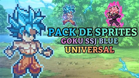 Pack De Sprites De Goku Ssj Blue Universaldb HÉroes Creado Por Mi