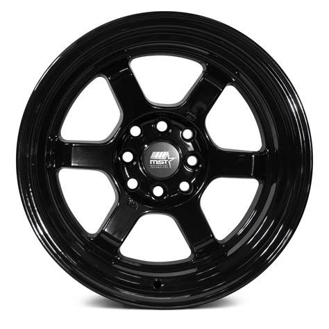 MST® TIME ATTACK Wheels - Black Rims