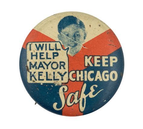 Keep Chicago Safe Busy Beaver Button Museum