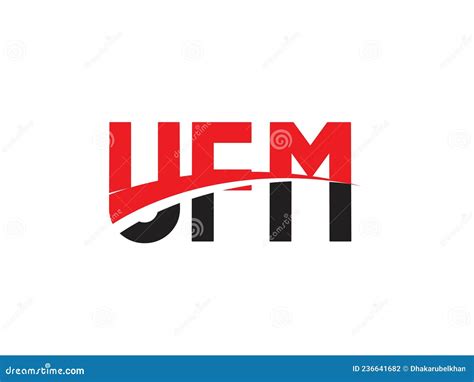 Ufm Letter Initial Logo Design Vector Illustration Stock Photo Image
