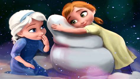 Baby Anna And Elsa Youtube