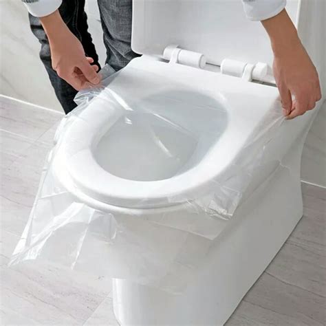 Toilet Seat Covers Disposable Cushion Clean Hygienic Anti Bacterial