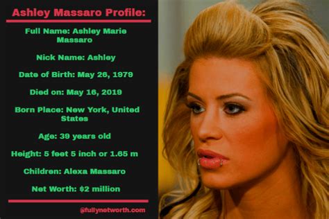 Ashley Massaro Net Worth 5 Interesting Facts You Should Know