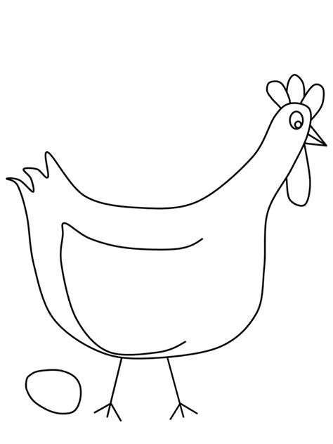 Farm coloring pages are fun for kids who love farm animals and crayons. Chicken Coloring Pages - Coloring Home
