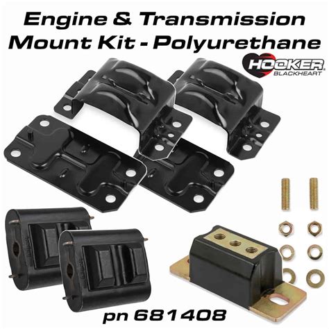Engine And Transmission Mount Kit Three Pedals