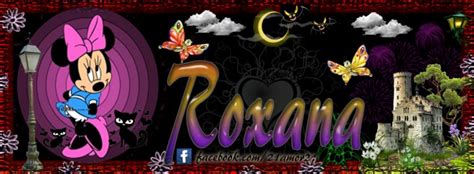 Portadas Para Tu Facebook Con Tu Nombre Roxana Amor Amoramor Amor