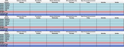 Social Media Content Planner Template Best Of 25 Of Monthly Battle