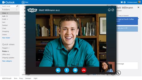 Skype Will Be Coming To Soon So People Can Video Call Skype Or Outlook Friends