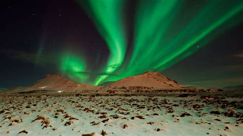 1920x1080 Iceland Night Snfellsnes Peninsula Northern Lights