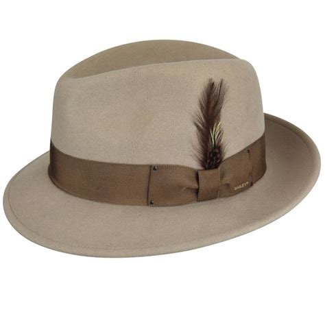 Blixen Wool Litefelt Fedora Hat By Bailey World Hats