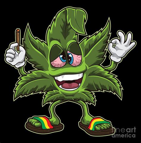 There were tons of powerful cartoon characters back in the day, but now we are officially ranking the most powerful classic cartoon characters. Stoned Cannabis Leaf Weed Smoking Cartoon Digital Art by ...