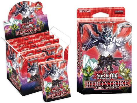 45's rules & guidelines book. Hero Strike Structure Deck: • 45 cards: 40 Common Cards, 1 ...