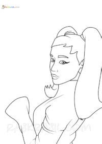 Desenhos De Ariana Grande Para Colorir Imprima Gratuitamente