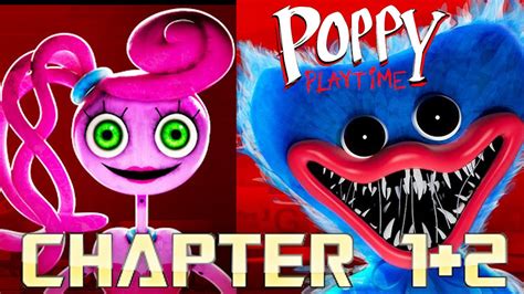 Poppy Playtime Chapter 1 2 Full Game Walkthrough No Commentary Youtube