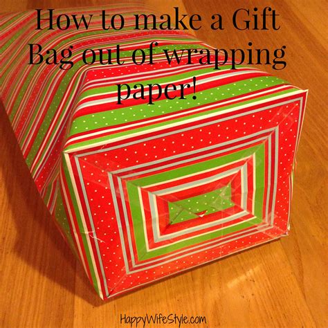Wrapping Paper Bag {diy} Wrapping Paper T Bags The Kim Chronicles Shop From The