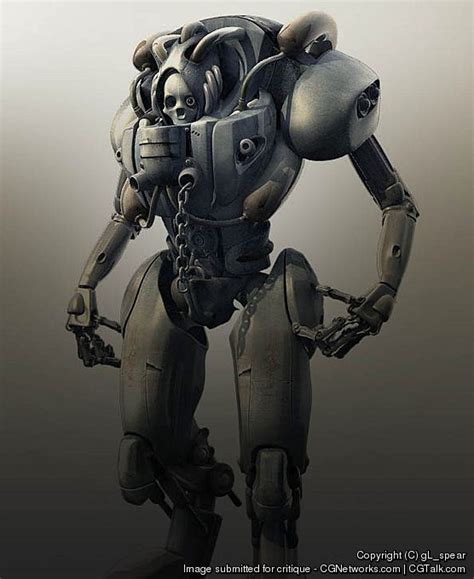 50 Stunning And Futuristic 3d Robot Character Design Inspiration