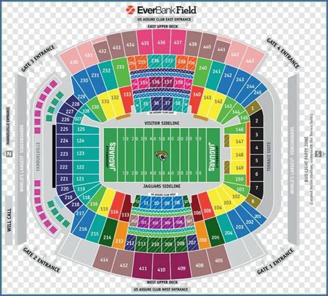 Tiaa Bank Field Seat Map Map Resume Examples